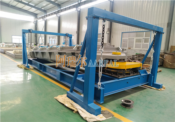1 ~ 4 ডেক সর্বোচ্চ 2000X5000mm 10 টন / ঘন্টা প্রাকৃতিক বালি ঘূর্ণনশীল স্ক্রিন সিফটার শুকনো প্রাকৃতিক সিলিকা বালি ভাল তাপ ছড়িয়ে দেওয়ার জন্য