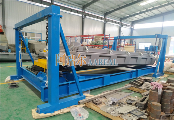 1 ~ 4 ডেক সর্বোচ্চ 2000X5000mm 10 টন / ঘন্টা প্রাকৃতিক বালি ঘূর্ণনশীল স্ক্রিন সিফটার শুকনো প্রাকৃতিক সিলিকা বালি ভাল তাপ ছড়িয়ে দেওয়ার জন্য