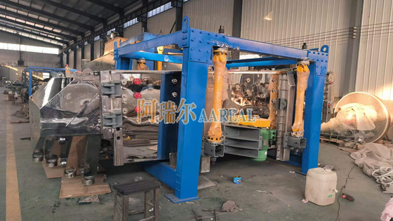 উচ্চ নির্ভুলতা বড় ধারণক্ষমতা 1500 * 3600mm 3 ~ 4 ডেক মার্বেল ক্যালসিয়াম কার্বনেট স্ক্রিনিং জন্য ঘূর্ণনশীল সিফটার