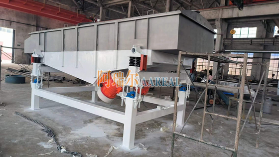 1800*4500mm 3 ডেক স্টেইনলেস স্টীল রৈখিক কম্পন পর্দা ভেষজ জন্য