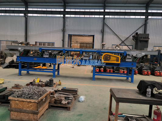 600mm*8000mm স্টেইনলেস স্টীল পাতা স্প্রিং লবণ পরিবহন জন্য এক্সন্ট্রিক কম্পন কনভেয়র