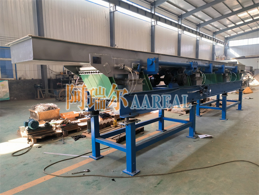 দীর্ঘ দূরত্ব 600mm প্রস্থ স্টেইনলেস স্টীল 304 পাতা স্প্রিং 25 টন প্রতি ঘন্টায় লবণ পরিবহন জন্য eccentric ভারসাম্য কম্পন কনভেয়র