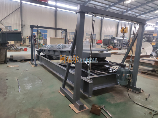 উচ্চ দক্ষতা বড় ক্ষমতা 1800 * 3600mm UHMWPE পাউডার বিভাজন জন্য ঘূর্ণনশীল স্ক্রিন মেশিন
