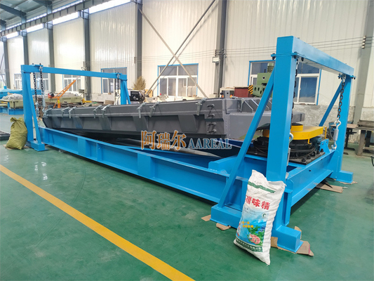 উচ্চ দক্ষতা বড় ক্ষমতা 1800 * 3600mm UHMWPE পাউডার বিভাজন জন্য ঘূর্ণনশীল স্ক্রিন মেশিন