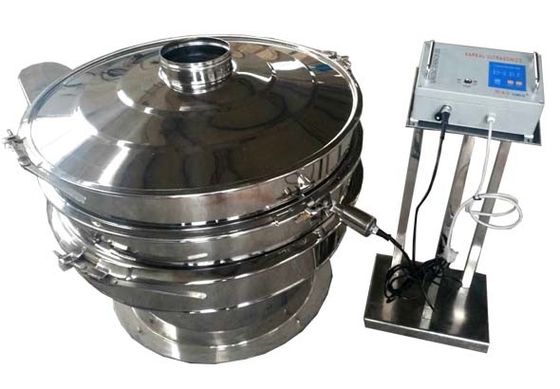 220V 50Hz ঘূর্ণনশীল কম্পন পর্দা বৃত্তাকার অতিস্বনক বিভাজক