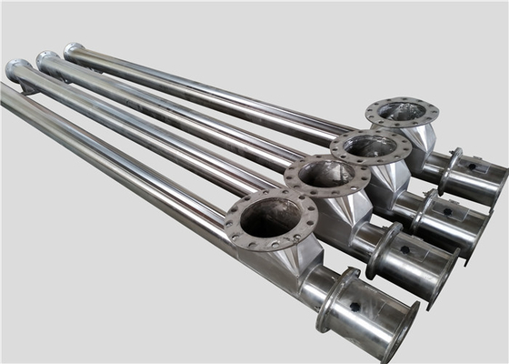 China Manufacturer Industrial Horizontal Tubular Screw Conveyor for Bulk Materials. চীন প্রস্তুতকারক ইন্ডাস্ট্রিয়াল হোরিজোন্টাল টিউবুলার স্ক্রু কনভেয়র