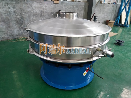 পাউডার লেপ একক স্তর SUS 1200mm অতিস্বনক কম্পন পর্দা