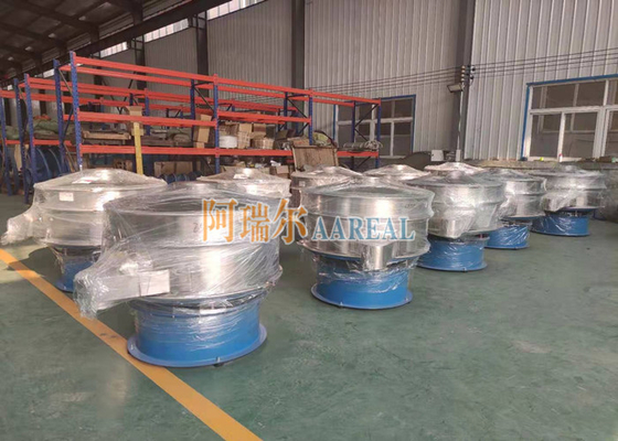 আয়রন অক্সাইড পিগমেন্টের জন্য ব্যাসার্ধ 1200mm SUS কম্পন স্ক্রিনিং মেশিন