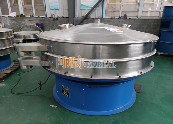 ব্যাসার্ধ 1800mm এসএস পিভিসি পাউডার জন্য ঘূর্ণনশীল কম্পন বিভাজক