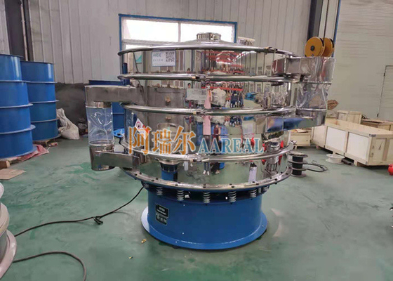 স্টেইনলেস স্টীল 1500mm রোটারি কম্পন পর্দা জন্য যৌগিক স্ক্রিনিং বড় ক্ষমতা