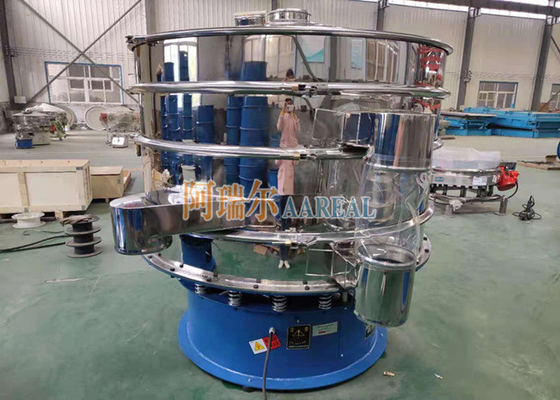 স্টেইনলেস স্টীল 1500mm রোটারি কম্পন পর্দা জন্য যৌগিক স্ক্রিনিং বড় ক্ষমতা