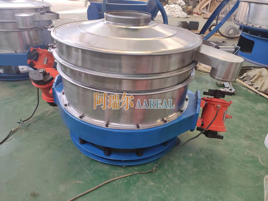 স্টেইনলেস স্টীল 1200mm একক ডেক টাইটানিয়াম ডাই অক্সাইড ফ্লো-থ্রু টাইটানিয়াম ডাই অক্সাইডের জন্য কম্পনশীল সিট ভিতরে Teflon সঙ্গে স্প্রে