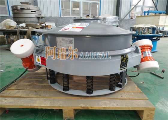 স্টেইনলেস স্টীল 1200mm একক ডেক টাইটানিয়াম ডাই অক্সাইড ফ্লো-থ্রু টাইটানিয়াম ডাই অক্সাইডের জন্য কম্পনশীল সিট ভিতরে Teflon সঙ্গে স্প্রে