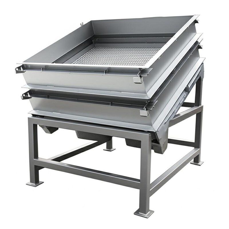 উপাদান পৃথকীকরণের জন্য ত্রিমাত্রিক গতি সহ স্ক্রিন ভাইব্রেটিং স্ক্রিনের এক থেকে পাঁচ স্তর