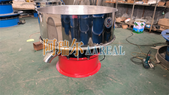 1200mm Stainless Steel Hot Soybean Milk Vibrating Filter Sieve for Slurry Solid Liquid Separation