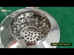 ফাইন নিকেল অ্যালোয় পাউডার স্ক্রিনিংয়ের জন্য বড় ক্ষমতা সম্পন্ন শক্তিশালী ঘূর্ণনশীল কম্পনকারী স্ক্রিন