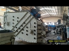 খনিজ পাউডার আয়তক্ষেত্রাকার কম্পন পর্দা স্ব-পরিষ্কার ডাবল ডেক